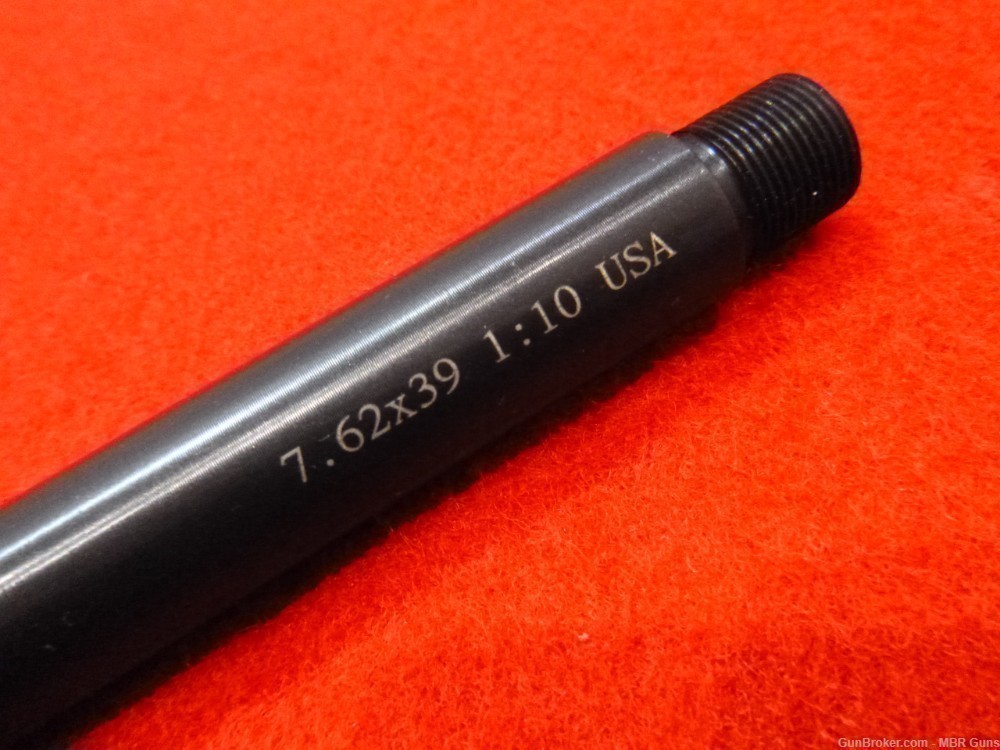 AR 15 7.62x39 16" Nitride 1:10 Twist Barrel Factory New-img-3