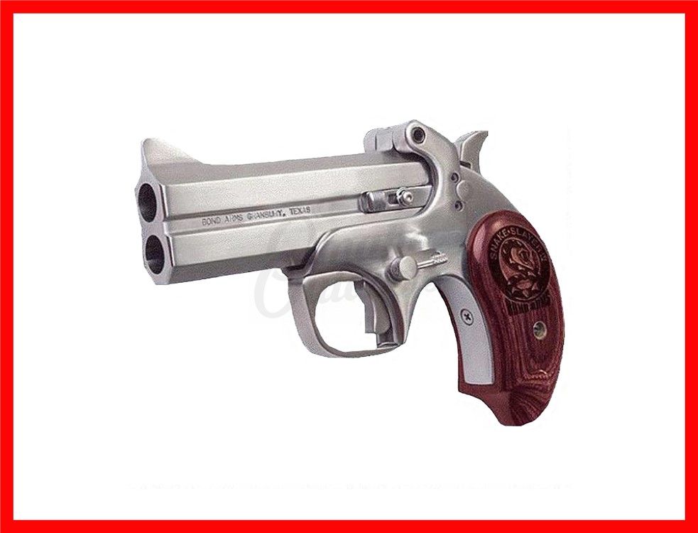Bond Arms Snake Slayer IV 4.25" Derringer 2 RD 357 Magnum 38 Special-img-0