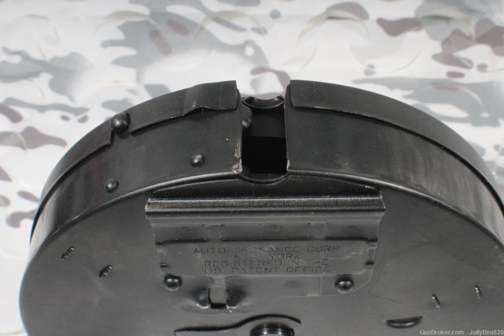 Thompson Auto Ordanance 50 Round Drum Magazine with small dent for 1927-A1-img-2