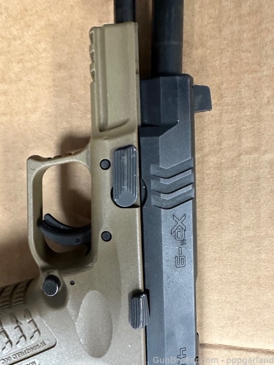 Springfield Armory XDM-9 FDE Pistol 9MM 2 -19 rd Magazines + Case-img-19