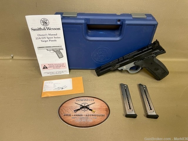 SMITH & WESSON 22A-1 PISTOL USED-img-0
