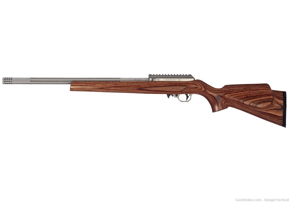 Deluxe, 22 WMR with Brown Laminated Sporter Stock-img-0