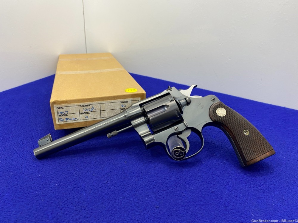1932 Colt Shooting Master 38 SPL HIGHLY COVETED REVOLVER- Only 2,500 -RARE--img-0
