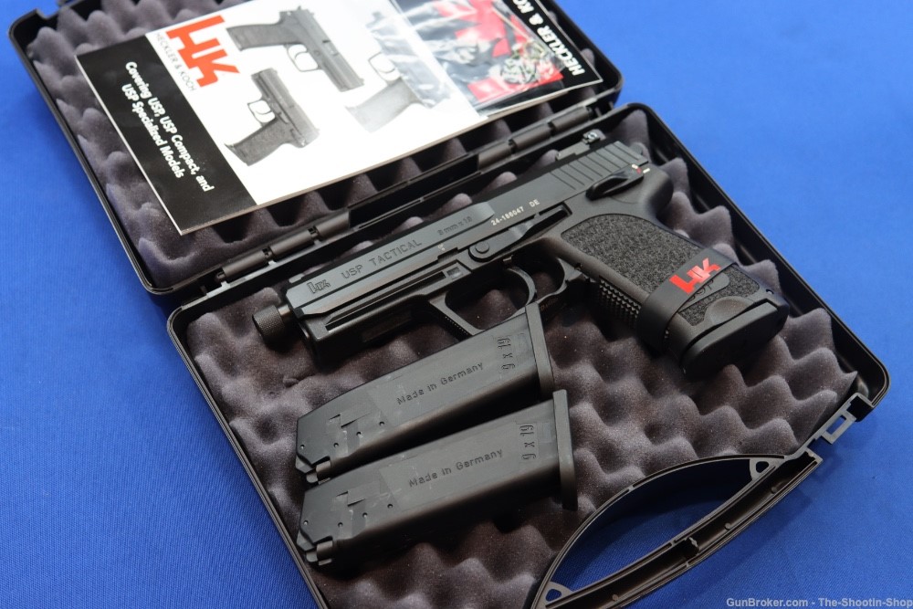 Heckler & Koch USP Tactical V1 Pistol H&K 9MM USP9 Night Sights THREADED HK-img-29