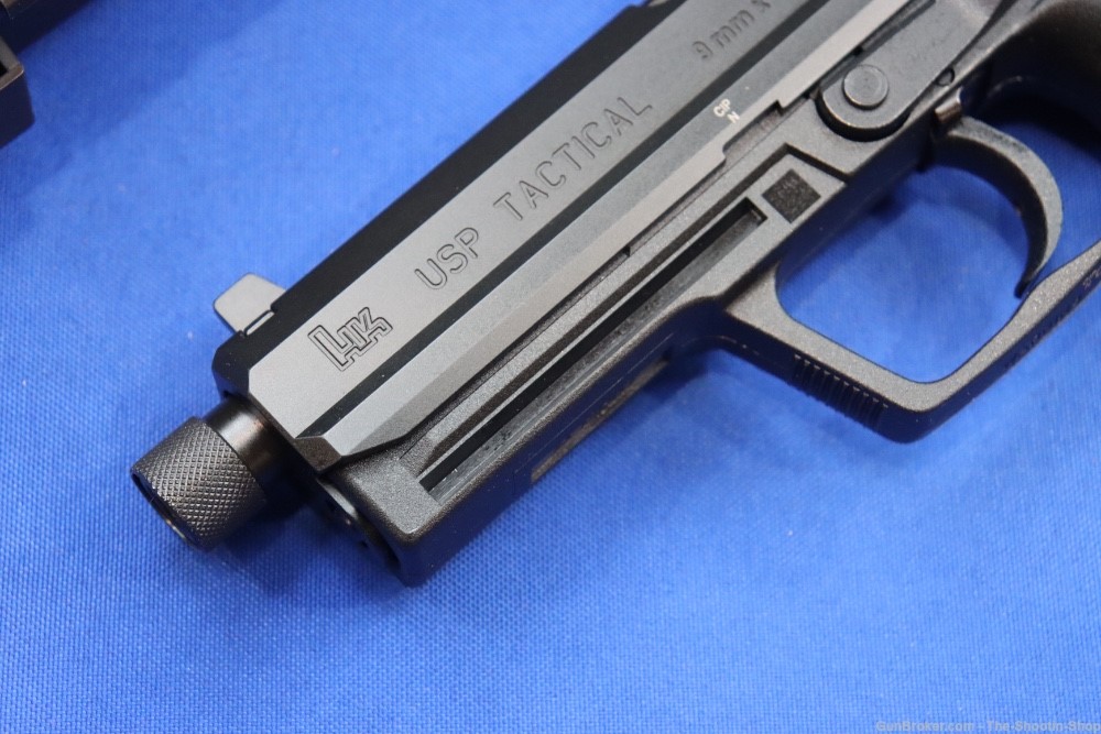 Heckler & Koch USP Tactical V1 Pistol H&K 9MM USP9 Night Sights THREADED HK-img-2