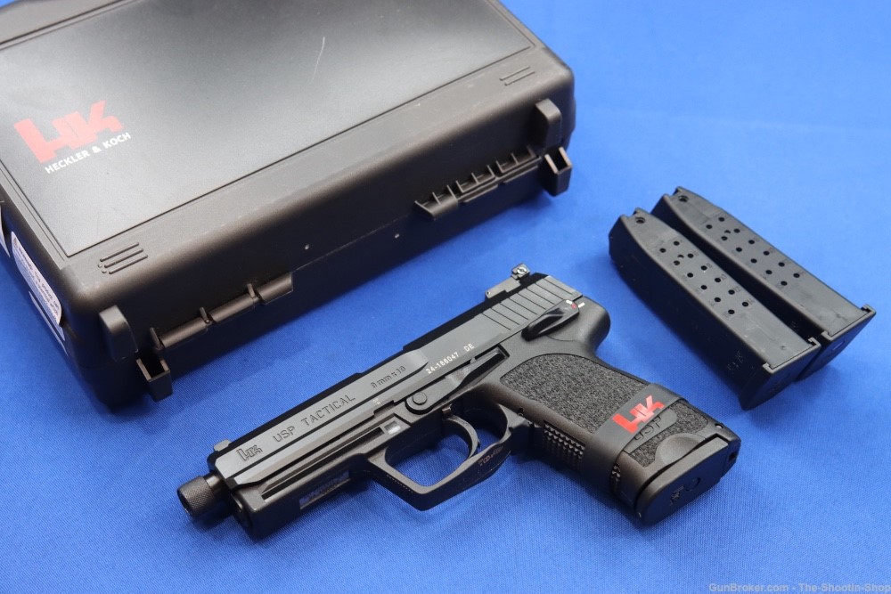 Heckler & Koch USP Tactical V1 Pistol H&K 9MM USP9 Night Sights THREADED HK-img-0
