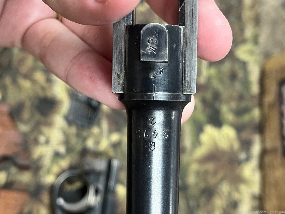 Luger p08 Navy 1917 DWM 9mm all matching -img-8
