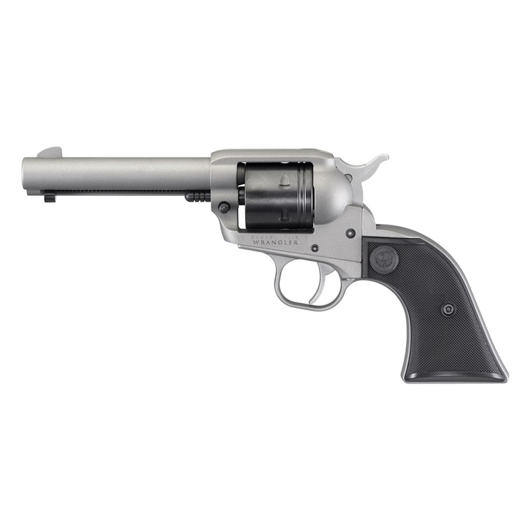 Ruger Wrangler Revolver 22 LR Silver Cerakote 4.6 2003-img-1