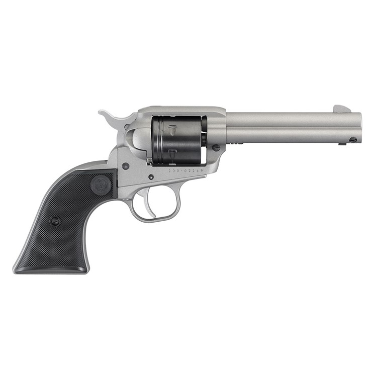 Ruger Wrangler Revolver 22 LR Silver Cerakote 4.6 2003-img-0