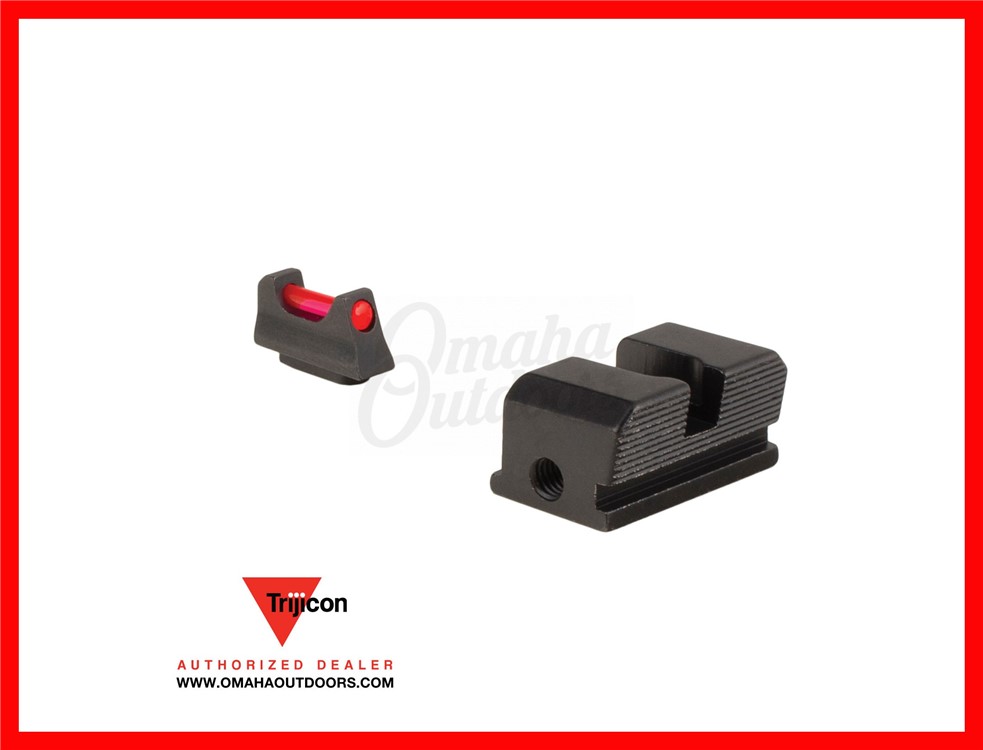 Trijicon Fiber Optic Walther P99 PPQ Sight Set Red Green WP701-C-601053-img-0