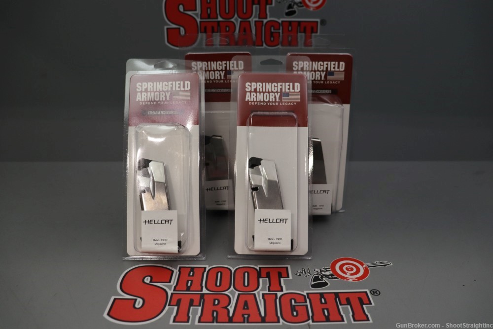 Box o' Four Springfield Armory Hellcat 9mm 13-Round Magazines-img-0
