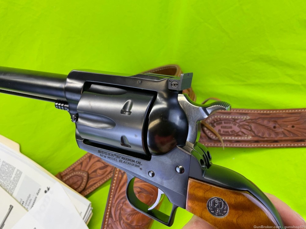Vintage Early Bowen Classic Arms Ruger 357 Maximum 1991 Built With Receipts-img-8