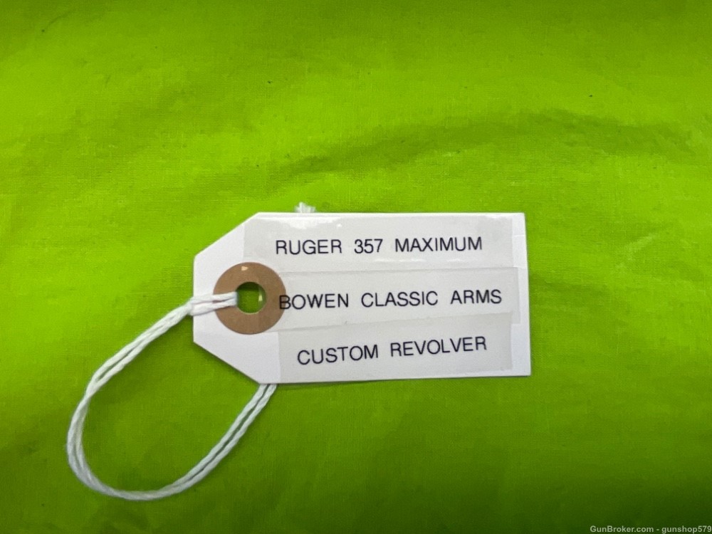 Vintage Early Bowen Classic Arms Ruger 357 Maximum 1991 Built With Receipts-img-36