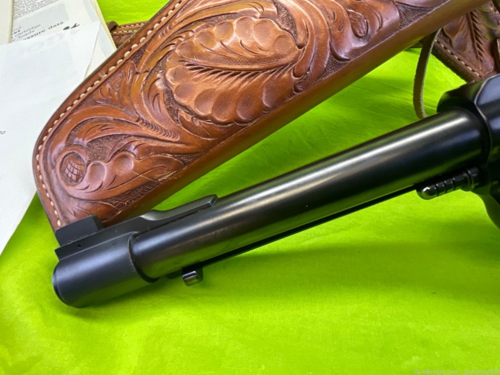 Vintage Early Bowen Classic Arms Ruger 357 Maximum 1991 Built With Receipts-img-1