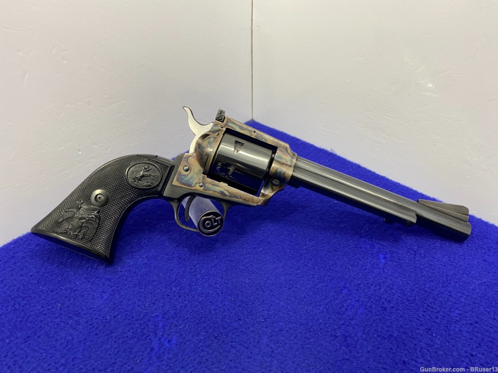 1975 Colt New Frontier Scout .22 Mag Blue *COLLECTIBLE DUAL CYLINDER MODEL*-img-23