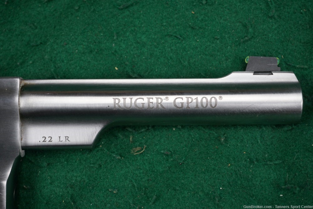 Ruger GP100 GP-100 22 22lr Stainless 5.5" Target No Reserve 01757-img-12