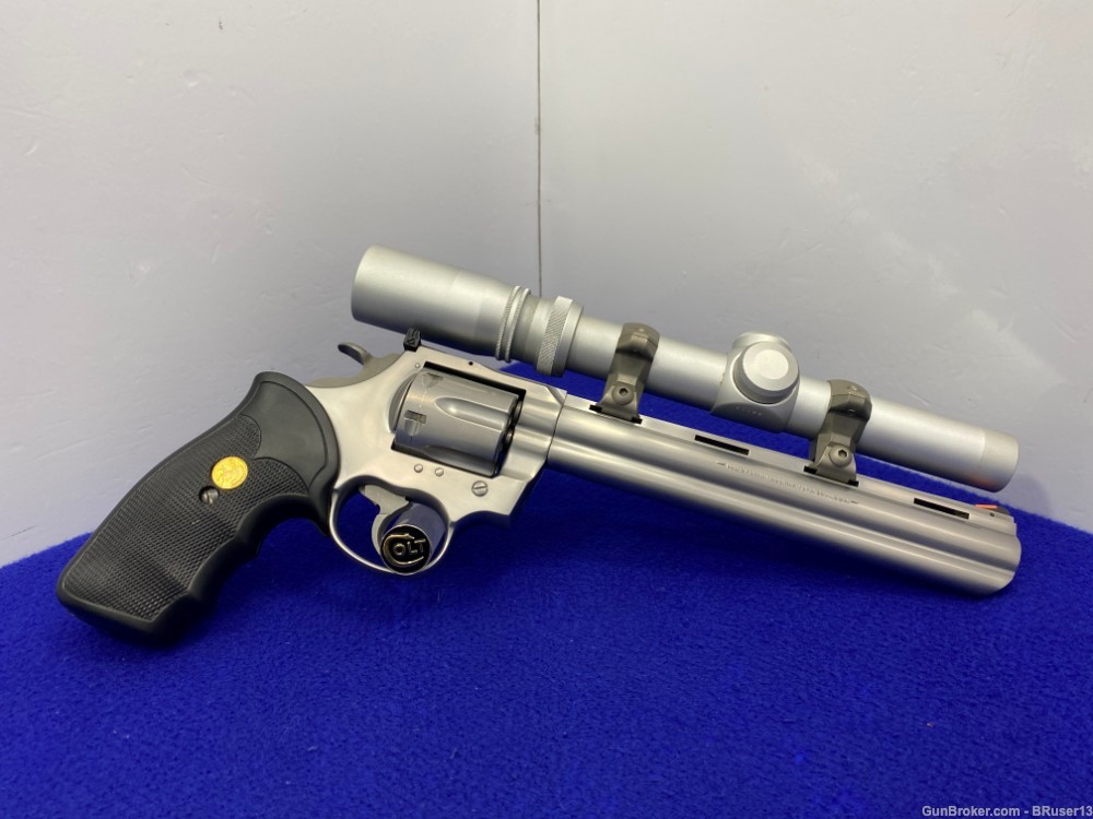 1988 Colt Whitetailer II Stainless 8" *SWEET ULTRA RARE 1 OF 500 EVER MADE*-img-33