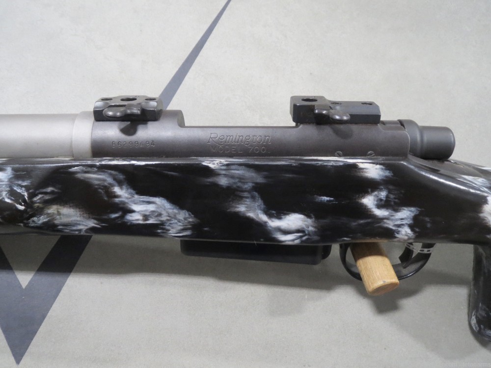 Remington 700 custom build, 308 win, 26 inch barrel, mag extender, used-img-5