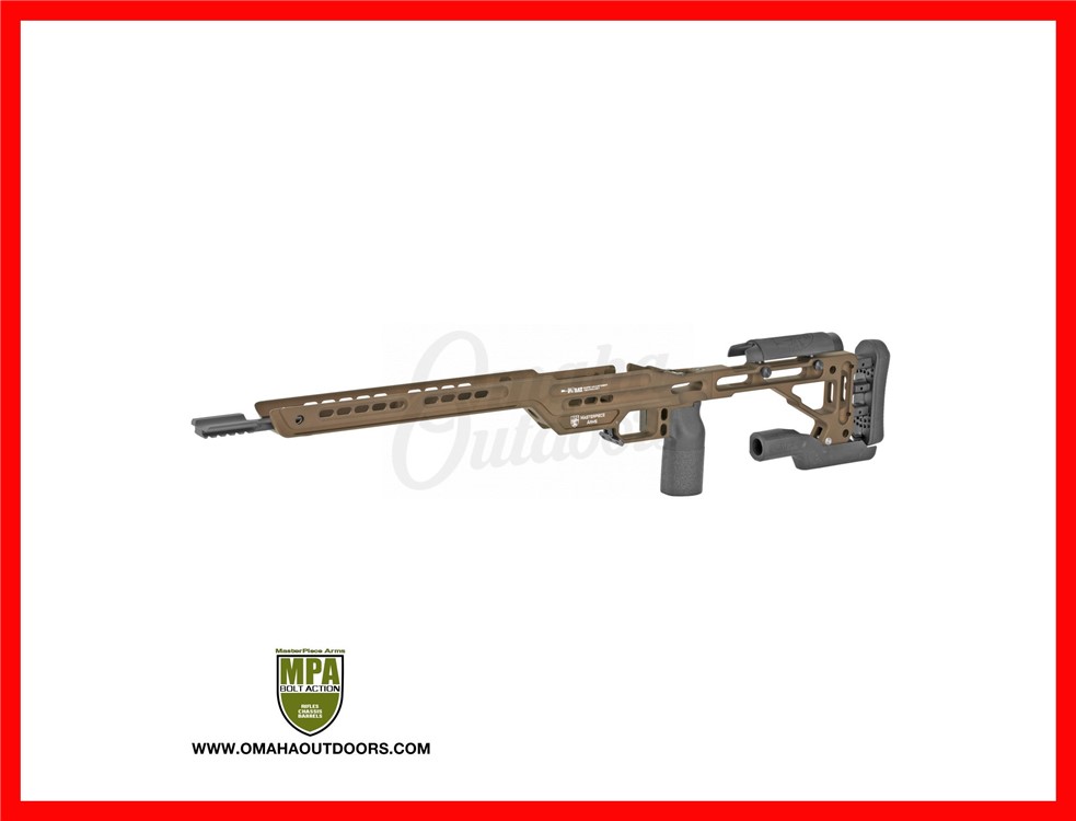 MPA BA Hybrid Chassis Remington 700 Short Action Burnt Bronze-img-0