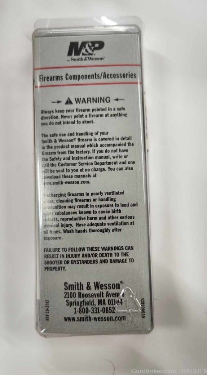 NEW: Smith & Wesson M&P 9mm - 15 Round Magazine / 194420000-img-1