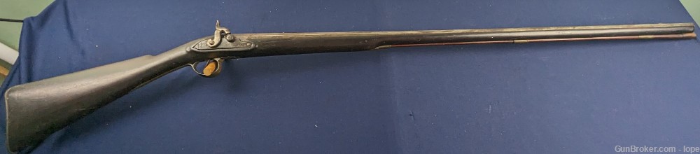 Early 19th Century Antique Belgian Restore Special Military Musket-img-0