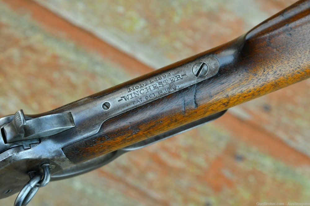 RARE, ANTIQUE Winchester Model 1892 Saddle Ring Carbine - .38 WCF-img-47