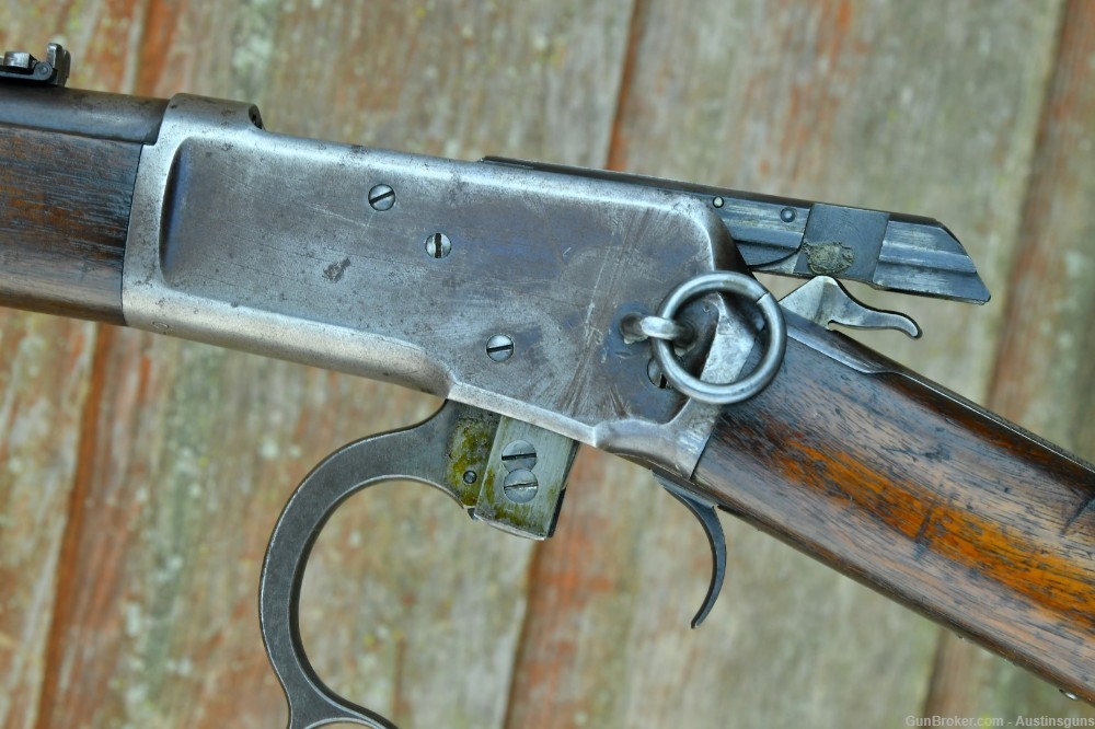 RARE, ANTIQUE Winchester Model 1892 Saddle Ring Carbine - .38 WCF-img-42