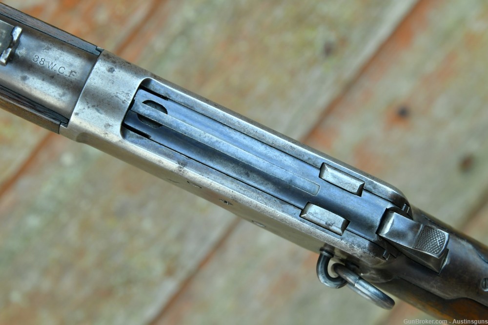 RARE, ANTIQUE Winchester Model 1892 Saddle Ring Carbine - .38 WCF-img-50