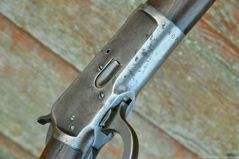 RARE, ANTIQUE Winchester Model 1892 Saddle Ring Carbine - .38 WCF-img-36