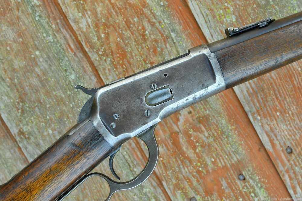 RARE, ANTIQUE Winchester Model 1892 Saddle Ring Carbine - .38 WCF-img-16