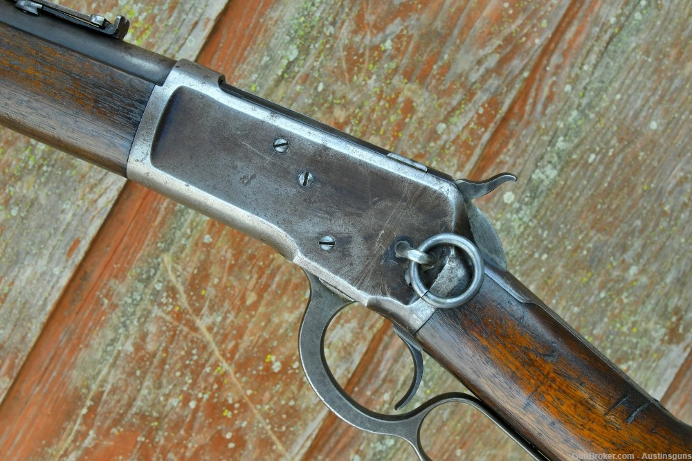 RARE, ANTIQUE Winchester Model 1892 Saddle Ring Carbine - .38 WCF-img-4