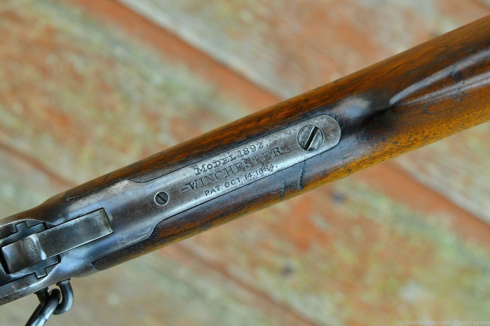 RARE, ANTIQUE Winchester Model 1892 Saddle Ring Carbine - .38 WCF-img-48