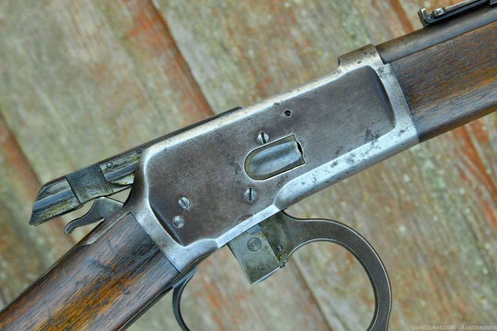 RARE, ANTIQUE Winchester Model 1892 Saddle Ring Carbine - .38 WCF-img-41