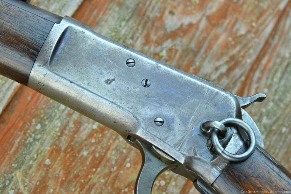 RARE, ANTIQUE Winchester Model 1892 Saddle Ring Carbine - .38 WCF-img-7