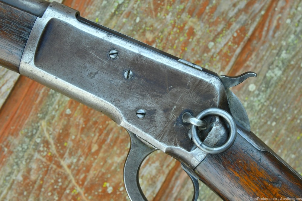 RARE, ANTIQUE Winchester Model 1892 Saddle Ring Carbine - .38 WCF-img-5