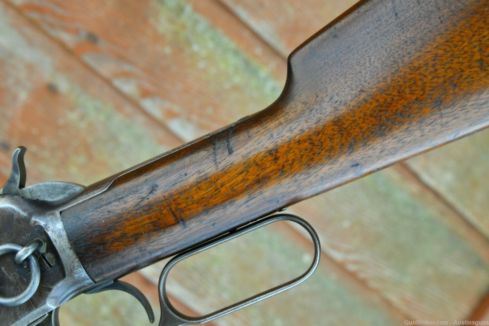 RARE, ANTIQUE Winchester Model 1892 Saddle Ring Carbine - .38 WCF-img-62