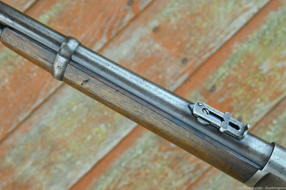 RARE, ANTIQUE Winchester Model 1892 Saddle Ring Carbine - .38 WCF-img-53
