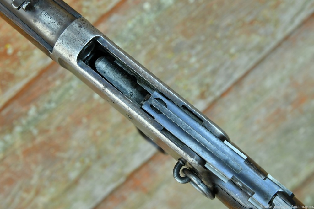 RARE, ANTIQUE Winchester Model 1892 Saddle Ring Carbine - .38 WCF-img-45
