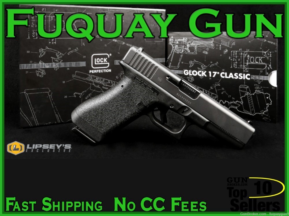 Glock 17 Classic GEN 1 9mm 4.49" P81756203C1 G17 Glock-17 Gen-1-img-0