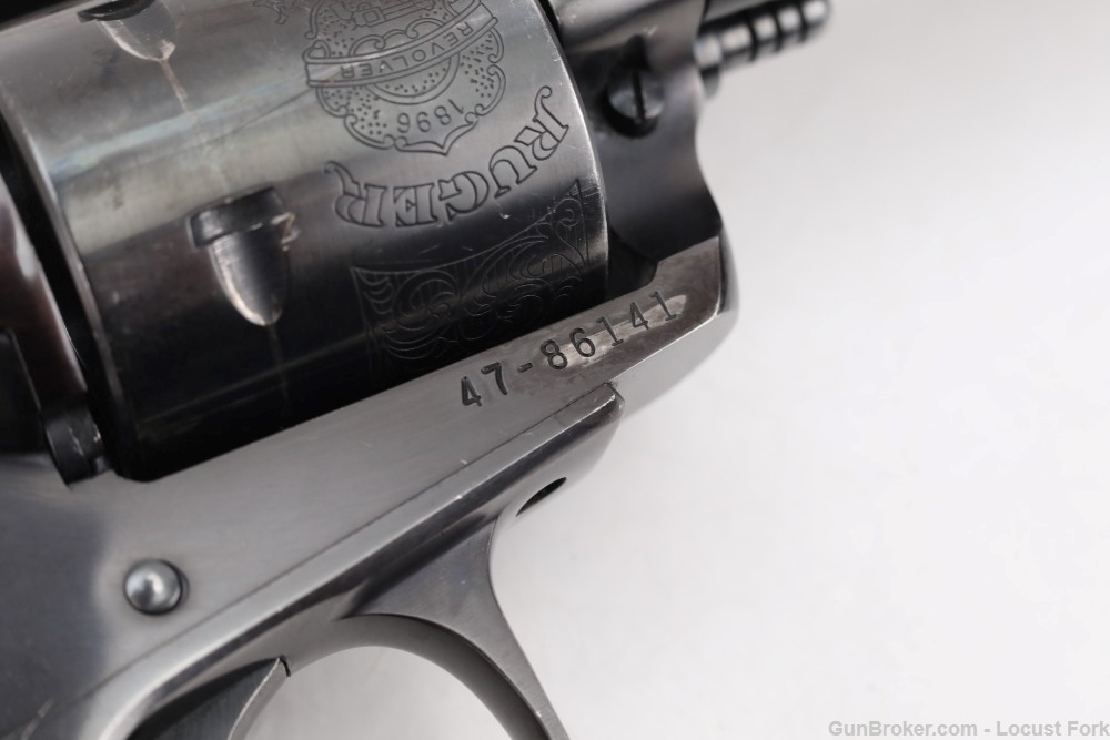Ruger New Model Blackhawk Bisley 45 Colt 7.5" 1997 Manuf. Engraved Cylinder-img-30