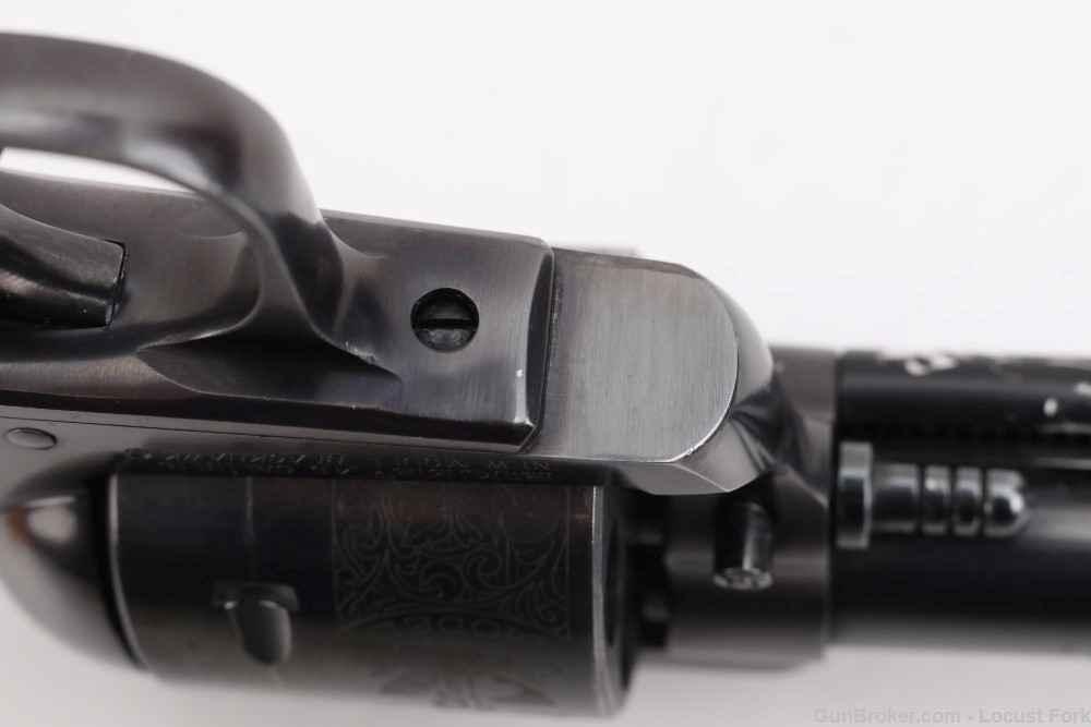 Ruger New Model Blackhawk Bisley 45 Colt 7.5" 1997 Manuf. Engraved Cylinder-img-42