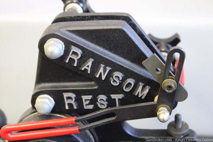 Ransom Master Series Pistol Rest w/ Windage Base & 10 Grip Inserts Item R3-img-5