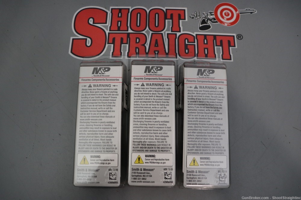 Box o' Three Smith and Wesson M&P9 Shield Plus 9mm 13-Round Magazines-img-2