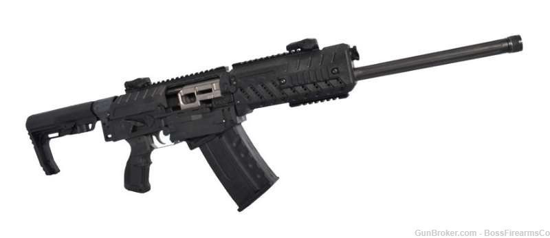 FosTech Origin-12 2.75" 12ga Semi-Auto Shotgun 18" 5rd Black 7001-img-0
