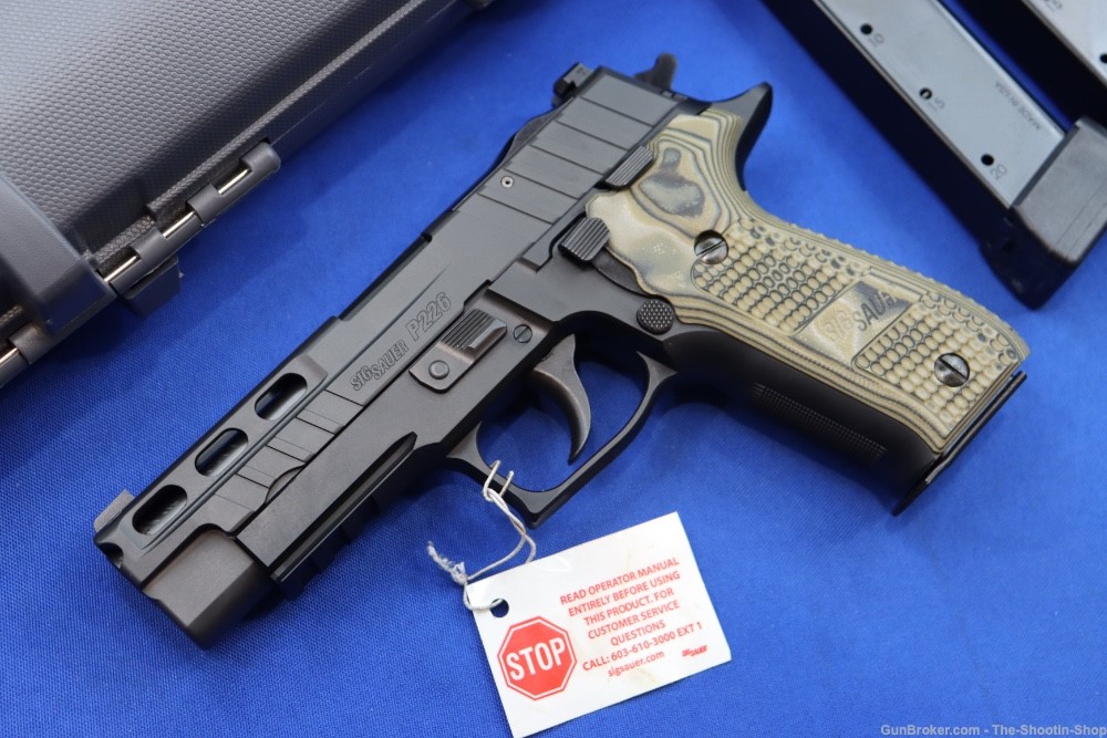 Sig Sauer Model P226 PRO CUT OR Pistol 9MM 20RD Piranha G10 Night Sight 226-img-1