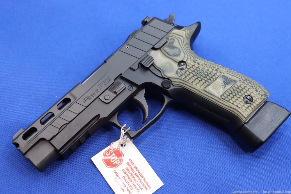 Sig Sauer Model P226 PRO CUT OR Pistol 9MM 20RD Piranha G10 Night Sight 226-img-33