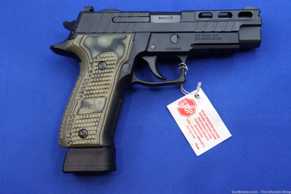 Sig Sauer Model P226 PRO CUT OR Pistol 9MM 20RD Piranha G10 Night Sight 226-img-7