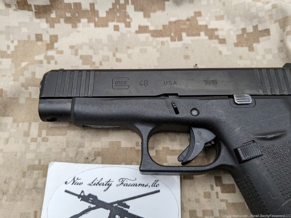 Glock 48 9mm Slimline Pistol, 1-10rd mag, G48, USED Very Good-img-3