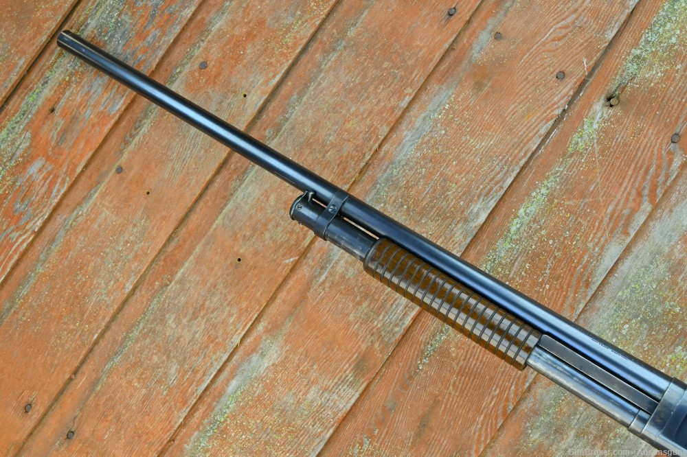 EXC. SPECIAL ORDER Winchester Model 1897 Shotgun - 12 GA -*MATTED REC. TOP*-img-15