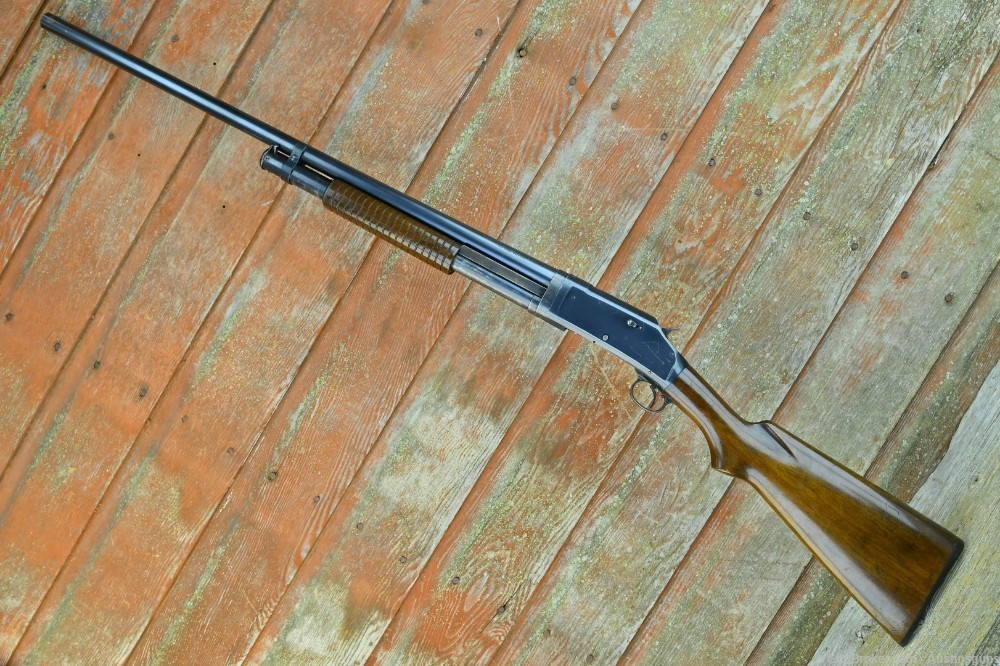 EXC. SPECIAL ORDER Winchester Model 1897 Shotgun - 12 GA -*MATTED REC. TOP*-img-13